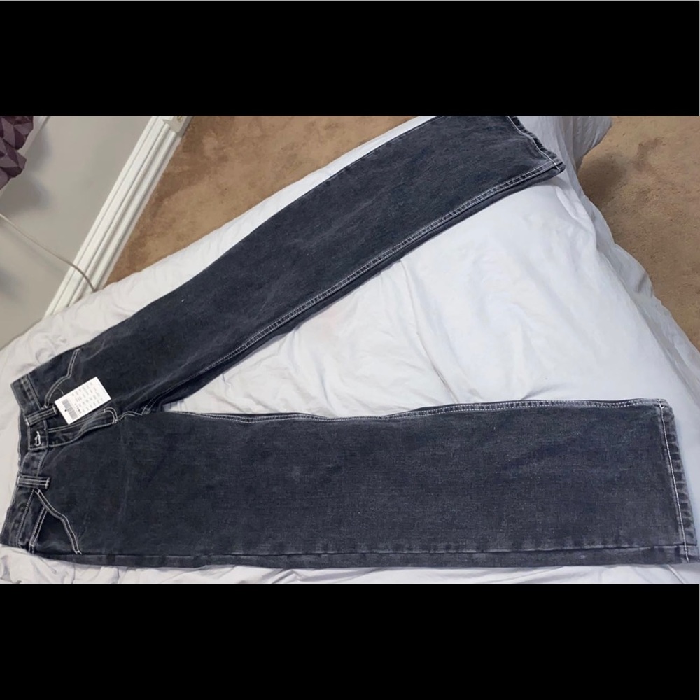 Black Brandy Melville Skater/Mom Jeans